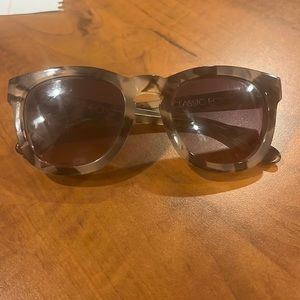 Brown tortoise Wildfox sunglasses